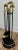 Figurative Vintage Brass and Cast Iron Golf Club Fireplace Tools For Sale - Image 3 of 12