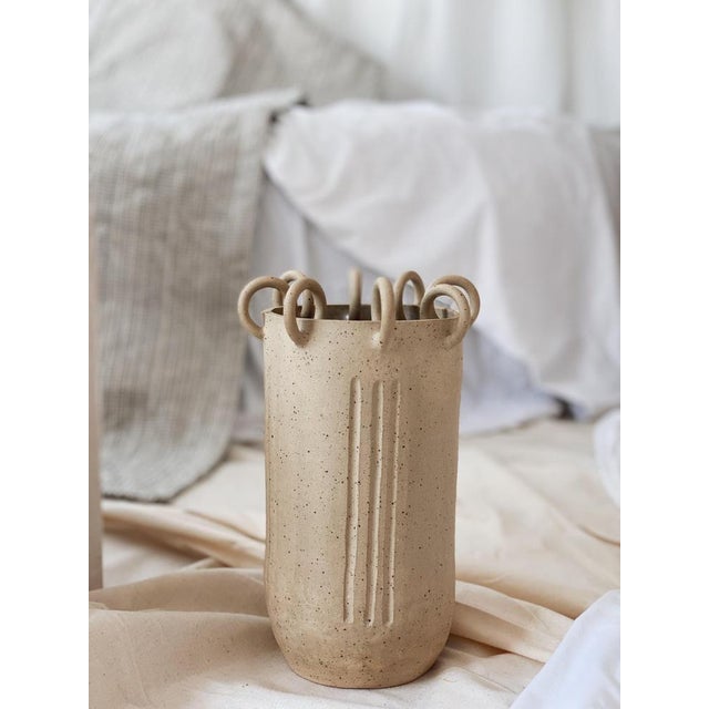Ceramic Amelie Vase by Cuit Studio For Sale - Image 7 of 16
