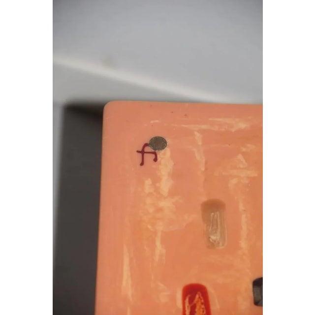 Metal Mid-Century Resin Coffee Table For Sale - Image 7 of 10