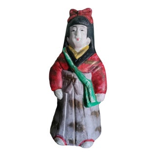 Vintage Porcelain Japanese Figurine For Sale