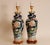 Famille Rose Vase Lamps Chinese Porcelain Blue Fond Oriental Table Lamps - A Pair For Sale - Image 9 of 14