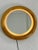 Beige Backlit Circular Wall Mirror, Italy, 1970s For Sale - Image 8 of 8