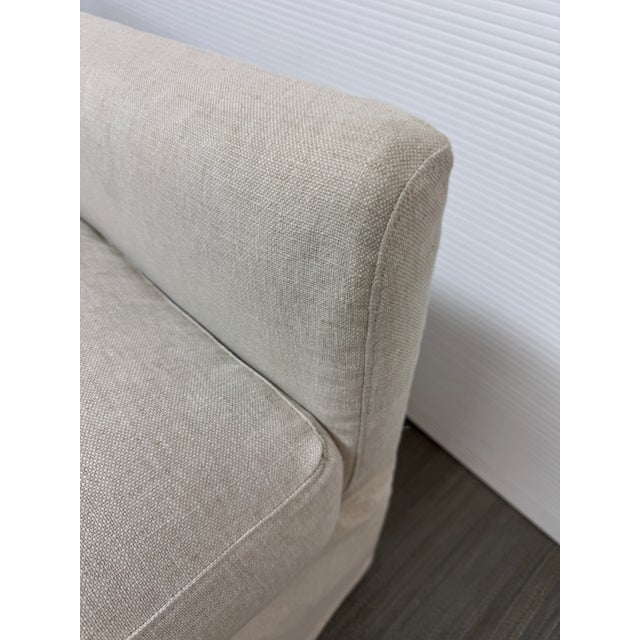 Off-white Rowe Furniture Lilah Swivel Rocker + Ottoman, Set For Sale - Image 8 of 12