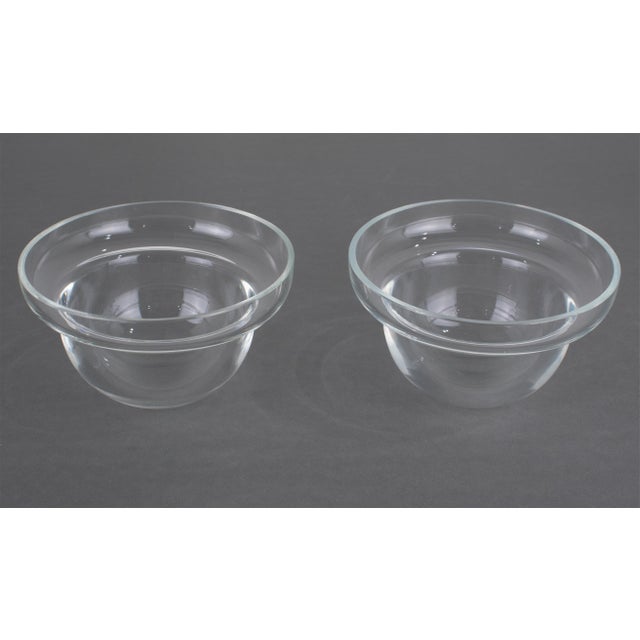 St James Brazil Silver Plate and Crystal Caviar Bowl Dish Server Duo, 2 pieces For Sale - Image 10 of 12