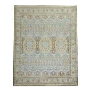 Zabihi Collection Northwest Persian Sky Blue Room Size Rug