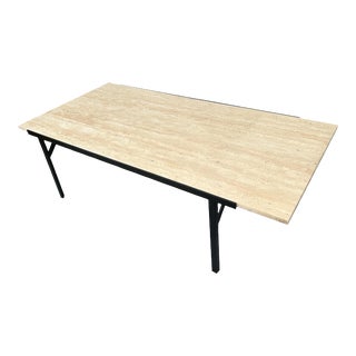 Travertine Lawson-Fenning Montrose Coffee Table For Sale