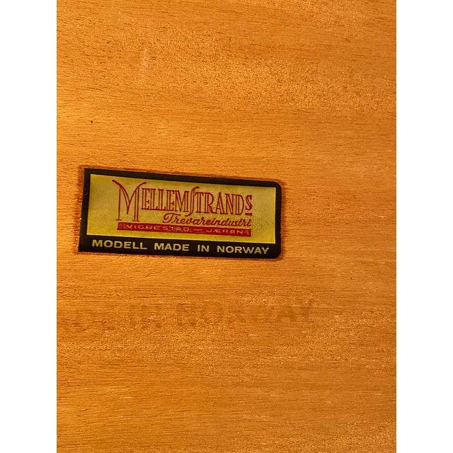 Wood Vintage Rosewood Slant Front Secretary Desk For Sale - Image 7 of 7