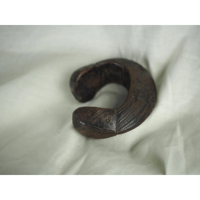 Tribal Early 20th Sahel Red Copper Coin Bracelet For Sale - Image 3 of 9