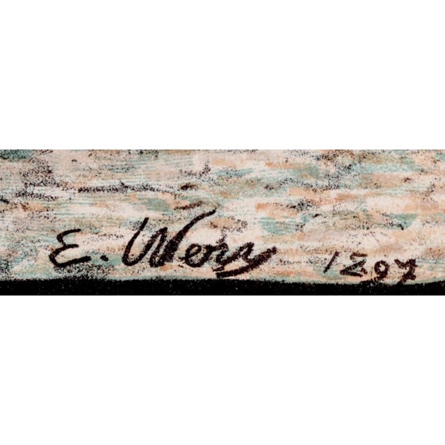 Émile Auguste Wéry, Bretagne, 1897, Lithograph on Paper For Sale - Image 4 of 9