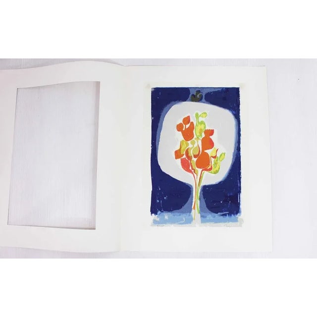 Lithograph by the artist René Myrha. Swiss painter and sculptor, Myrha went to the school of visual arts in Biel from...