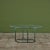 Mid 20th Century Walter Lamb for Brown Jordan Round 36" Bronze Patio Coffee Table For Sale - Image 5 of 12