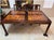 Brown Early Century Bernhardt Dining Table With 8 Chairs, Two Extension and Table Cover For Sale - Image 8 of 8