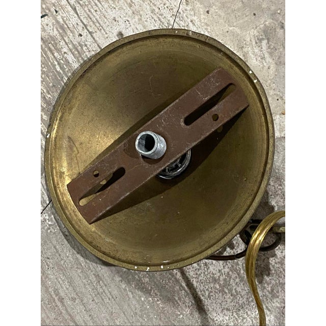 Brown Vintage Spanish Neoclassical Style 5 Light Chandelier For Sale - Image 8 of 8