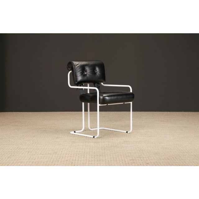 Currently, the most coveted dining chairs by interior designers are 'Tucroma' chairs by Guido Faleschini for i4 Mariani,...