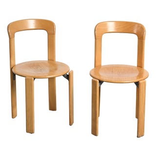 Chairs by Bruno Rey for Dietiker, 1970s, Set of 2 For Sale