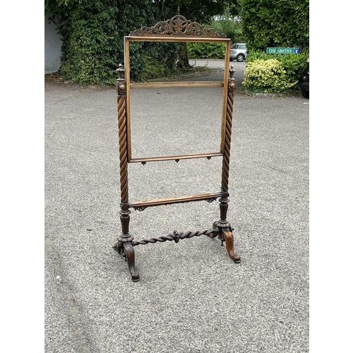 Antique Tapestry Stand in Mahogany For Sale - Image 13 of 13