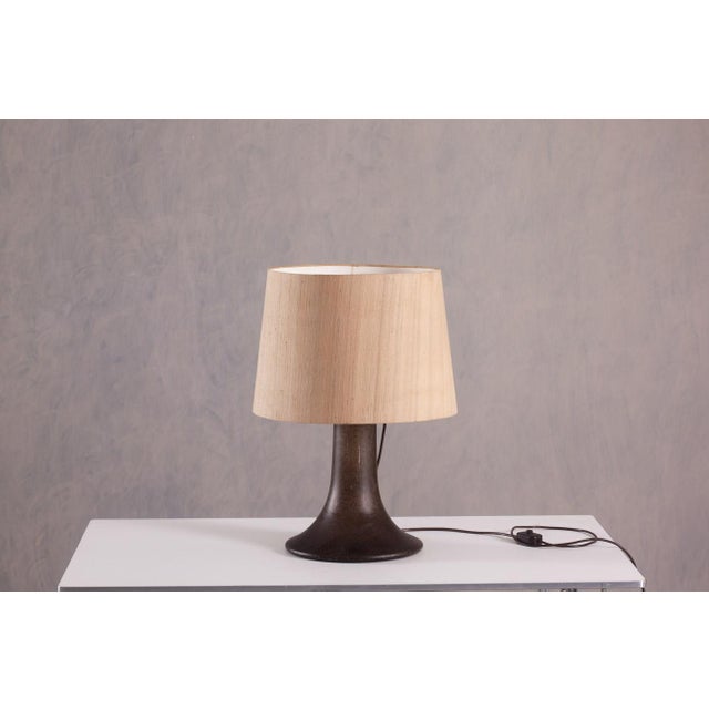 This beautiful vintage table lamp by Peill & Putzler dates from the 1970s and features a hand-blown Murano glass base with...