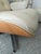 Eames Eames Lounge Chair & Ottoman, Beige Leather With Walnut For Sale - Image 4 of 12