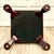 Mid-Century Regency Revival Paw Foot Ottoman in Tiger Upholstery For Sale - Image 11 of 11