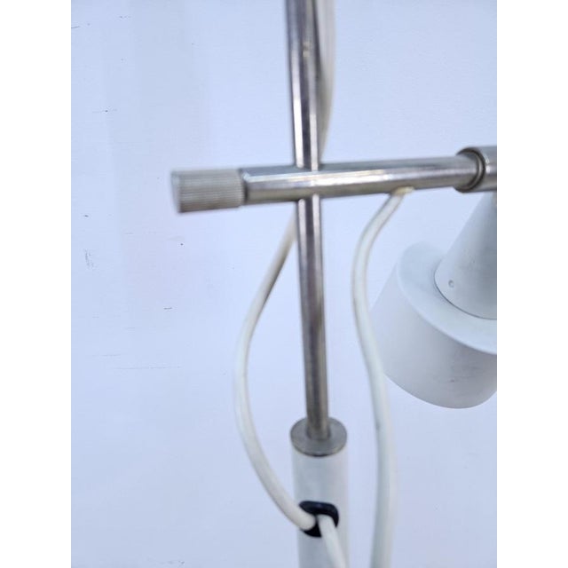 White Floor Lamp, Germany, 1960s For Sale - Image 13 of 16