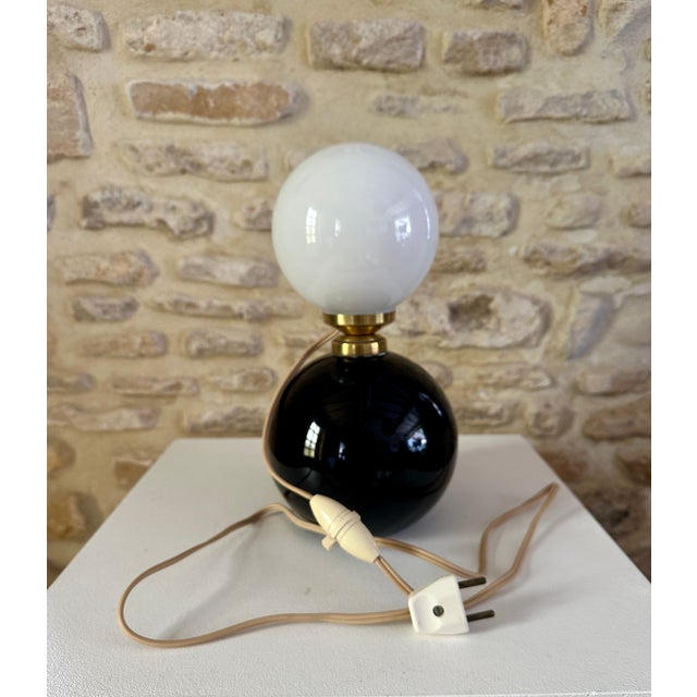 Table Lamp attributed to Jacques Adnet For Sale - Image 18 of 18