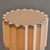 Plissé White Edition' Pleated Textile Table Lamp by Folkform for Örsjö For Sale - Image 11 of 17