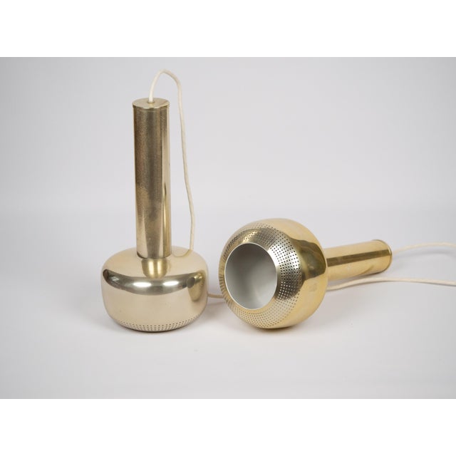 1940s Vintage Danish VL56 Lamps by Wilhelm Lauritzen for Louis Poulsen, 1950s, Set of 2 For Sale - Image 5 of 14