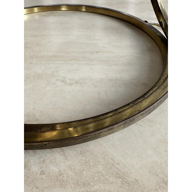 Brass Rhubarb Double Leaves Table Lamp by Tommaso Barbi for G&g Studio E Designo, 1960s For Sale - Image 13 of 17