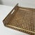 Serving Tray in Acrylic Glass, Cannage & Brass in the style of Christian Dior for Christian Dior For Sale - Image 10 of 14