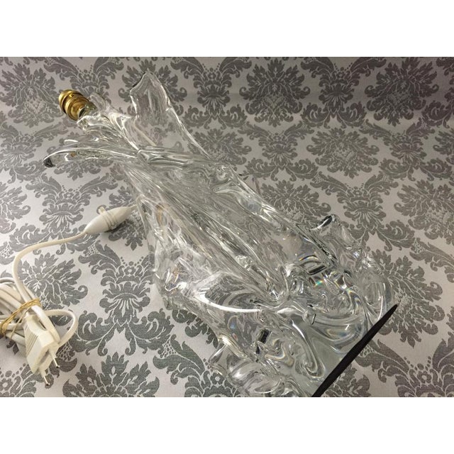 Bubble Crystal Desk Lamp by Robert Schneider, Paris, 1960s For Sale - Image 3 of 17