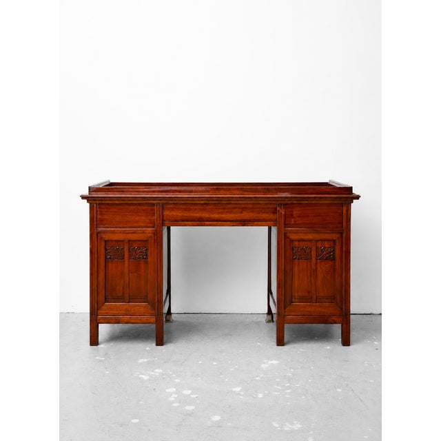 Art Nouveau Desk by Michael Niedermoser, Vienna, Austria, 1905 For Sale - Image 6 of 9