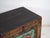 Antique painted Chinese trunk in pine wood, provincial painted furniture with polychrome composition originating from...
