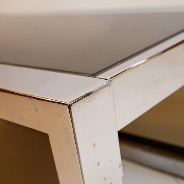 Coffee Table attributed to Belgo Chrome De Wulf, Belgium, 1960s For Sale - Image 5 of 11