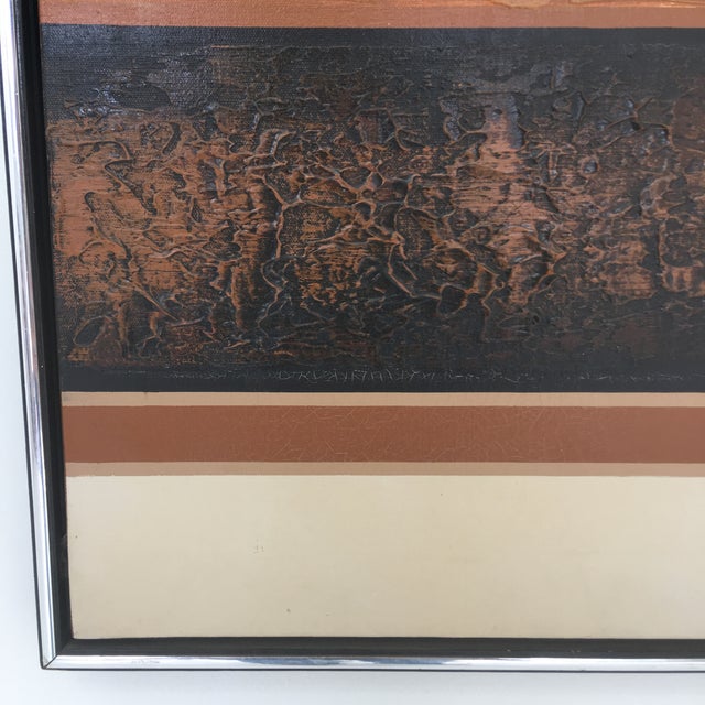 1970s Letterman Abstract Triptych Paintings Set of 3 Chairish