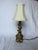 Chinese A Pair of 1950s Carved Bronzed Brass Lamps For Sale - Image 3 of 11