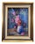 Homgé, Floral Still Life, Late 20th Century, Oil on Canvas, Framed For Sale