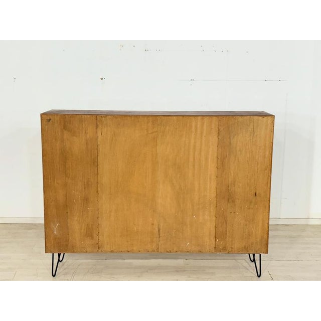 Mid-Century Wood and Glass Highboard, 1960s For Sale - Image 12 of 14