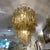 1960s Golden Fusilli Chandelier, 1950s For Sale - Image 5 of 5