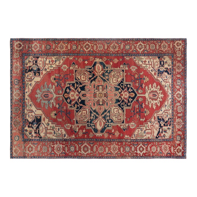 Antique Persian Heriz Rug For Sale