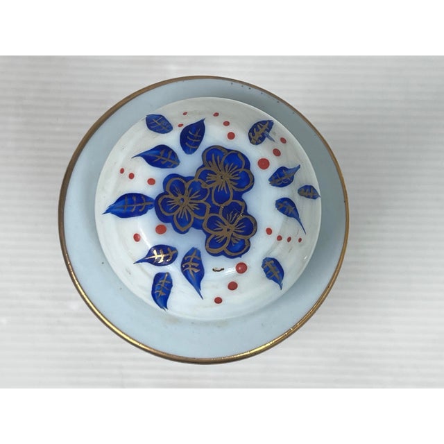 Antique 1920's Persian Vessel + Lid For Sale - Image 10 of 12