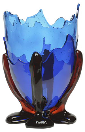 Clear Extracolor Vase by Gaetano Pesce for Fish Design