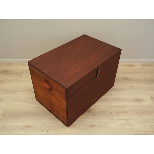 Vintage Scandinavian Teak Chest, 1960s For Sale - Image 9 of 18