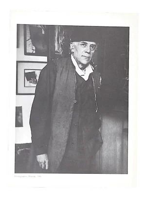 Vintage Photogravure of Famous French Mid Century Modern French Artist Georges Braque-From Derriere Le Miroir