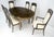 Mastercraft Dark Burl Walnut Oval 4x20" Leaves Dining Table 6 Chairs Set MINT For Sale - Image 15 of 17
