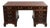 Edwardian Mahogany Pedestal Desk, 1900s For Sale