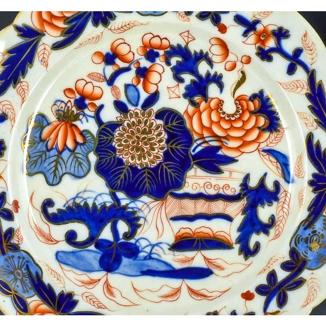 Coalport Porcelain Imari Japan Pattern Part Dinner Service, 34 Pieces Circa 1820 This thirty-four-piece Coalport porcelain...