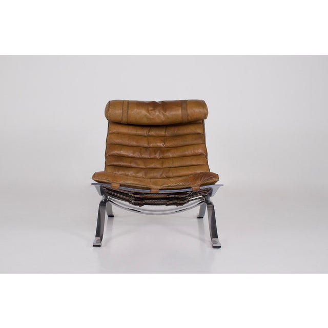 Set of Ari Armchair and Ottoman from Arne Norell, 1970s For Sale - Image 4 of 18