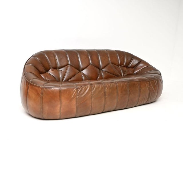 Vintage Moroccan Ottoman Sofa in Leather by Noé Duchaufour-Lawrance for Ligne Roset, 1990 For Sale - Image 18 of 18