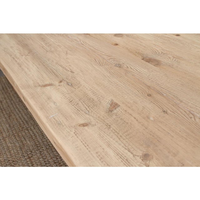 The Bearn, Monumental 10ft Long Double Pedestal Dining Table For Sale - Image 11 of 14