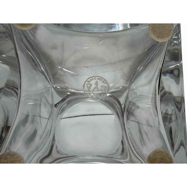 Baccarat French Art Deco Crystal Pickle Jar Castor For Sale In Los Angeles - Image 6 of 6